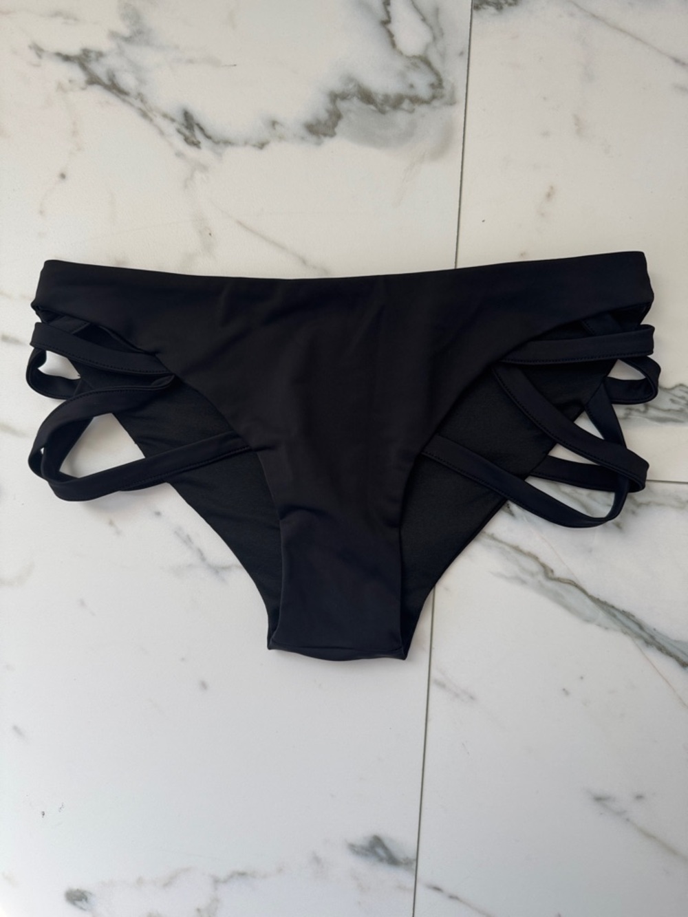 Black Cross Section Pole Fitness / Dance Shorts
